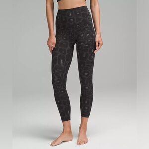Lululemon Align 25” leggings leopard